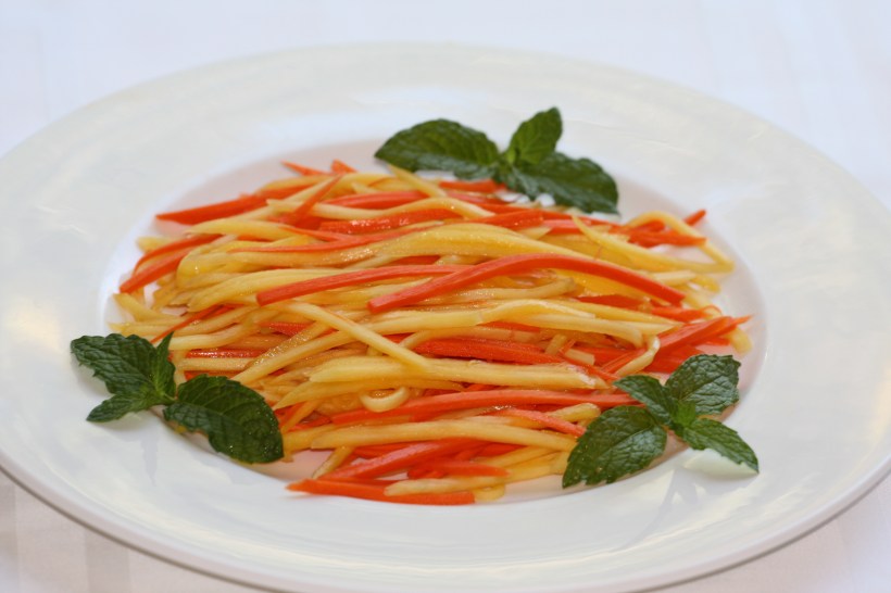 imbir przepis na sałatke